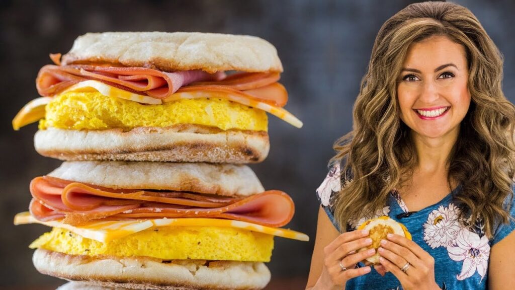 Make-Ahead Freezer Breakfast Sandwiches | Meal Prep