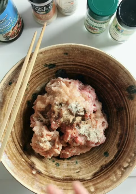 Finished Taiwanese meat sauce thickened and glossy in the Instant Pot